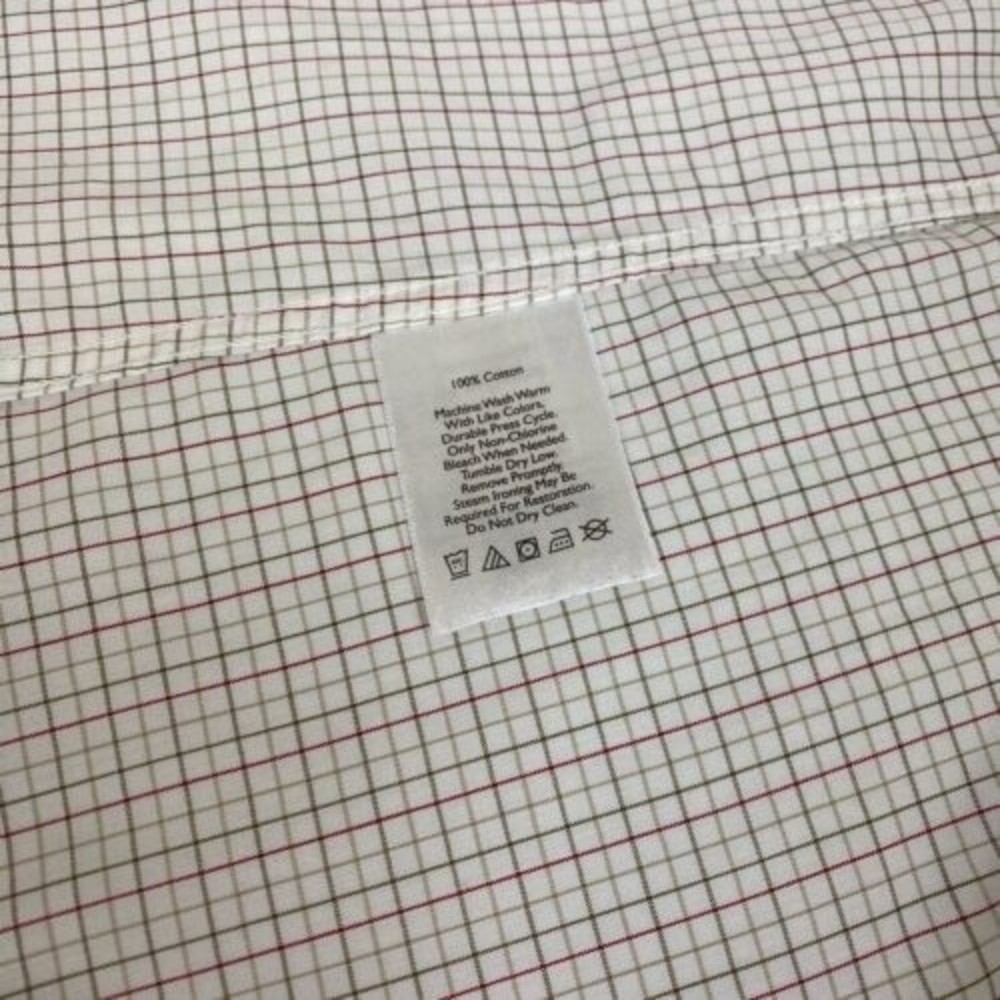 Eddie Bauer Men's Red Grey Plaid Cotton Short Sleeve Button Down Shirt Size XL - Picture 3 of 5